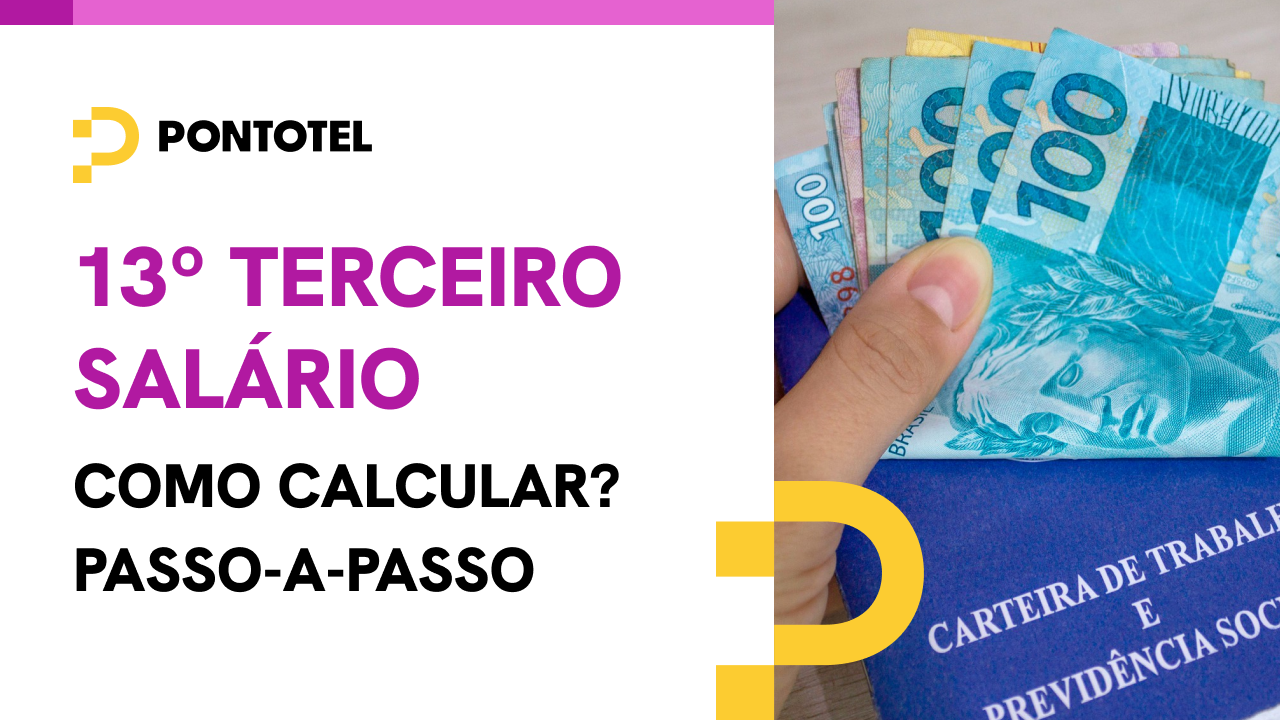 Thumbnail tutorial cálculo 13º salário