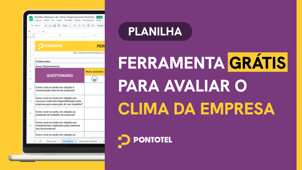 Thumbnail tutorial pesquisa de clima organizacional