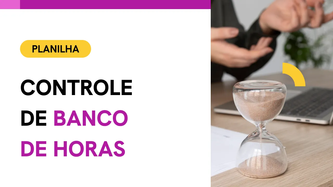 Planilha de controle de banco de horas