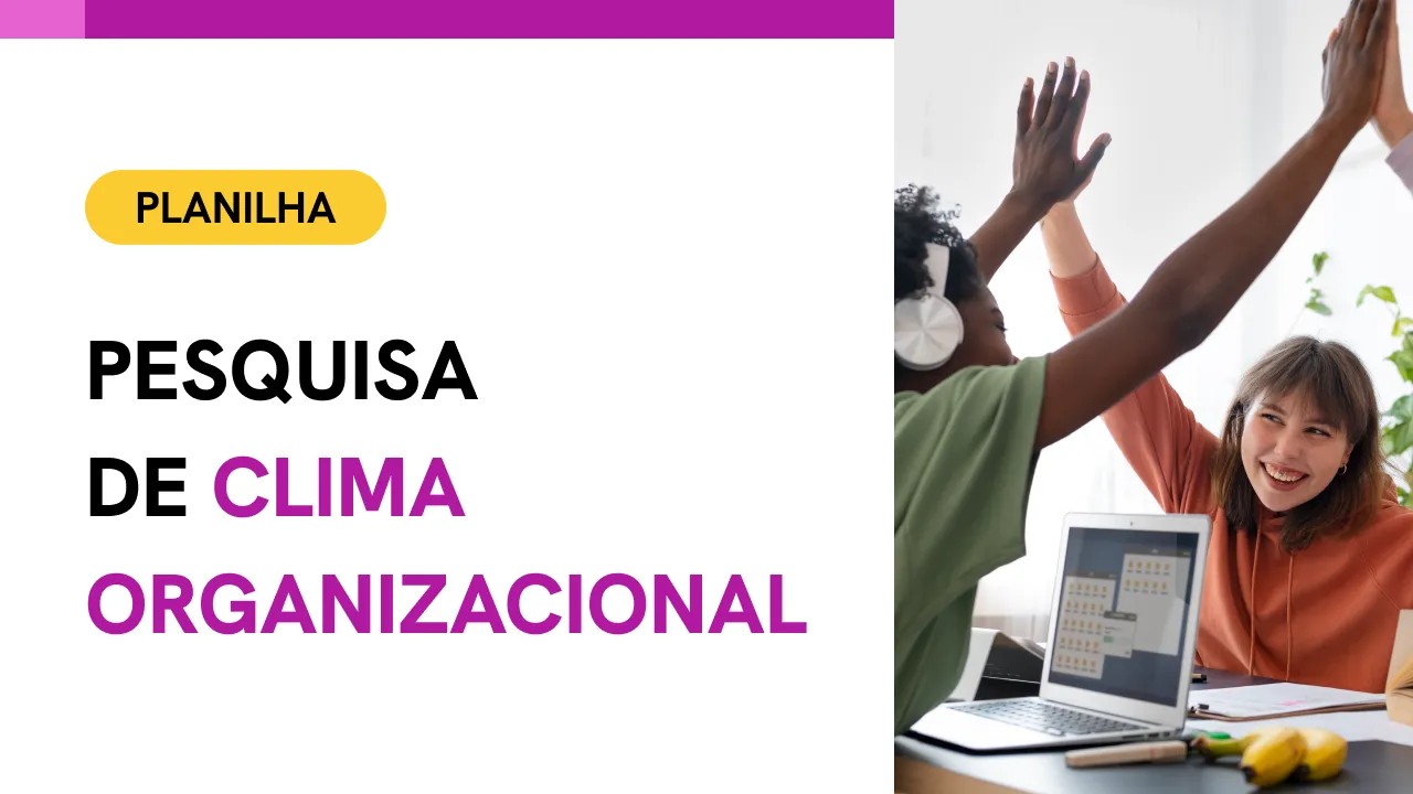 Planilha de pesquisa de clima organizacional