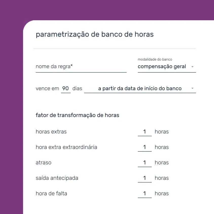 Flexible calculation rules in Pontotel